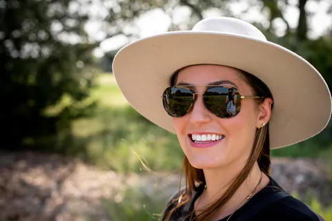 Ashley’s new hat