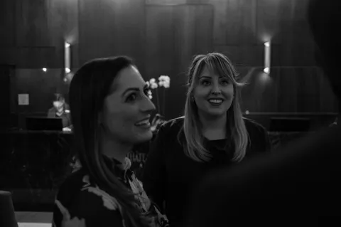 Amy, gazing at her man