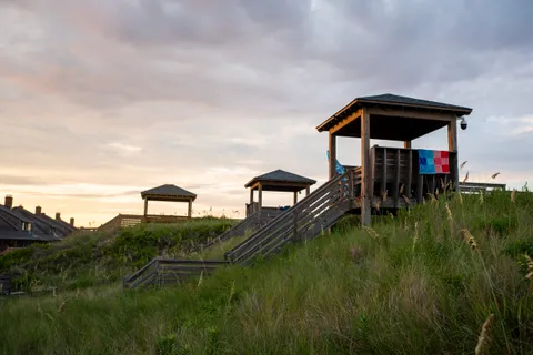 Beach house vacation